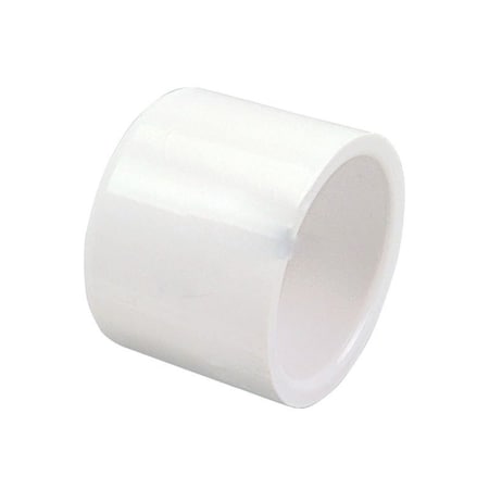 0.5 In. White Plastic PVC Cap